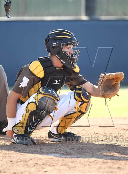Thumbnail 1 in Crespi vs Saugus (VIBL Playoffs) photogallery.