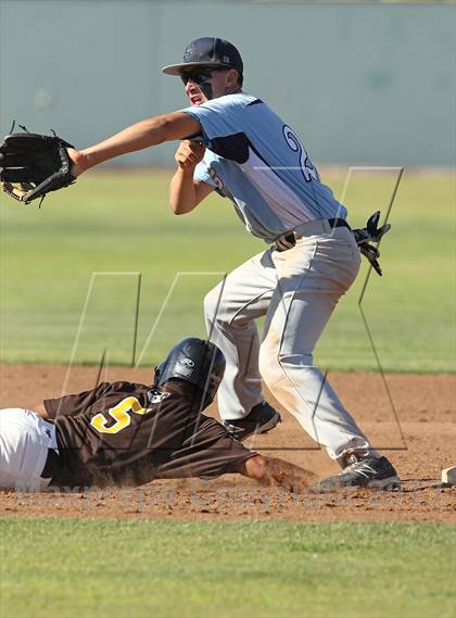 Thumbnail 2 in Crespi vs Saugus (VIBL Playoffs) photogallery.
