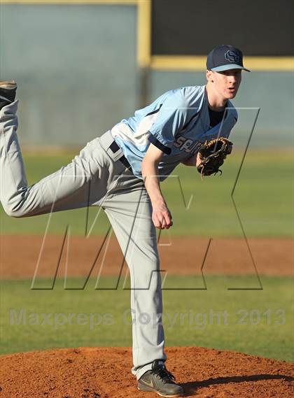 Thumbnail 1 in Crespi vs Saugus (VIBL Playoffs) photogallery.