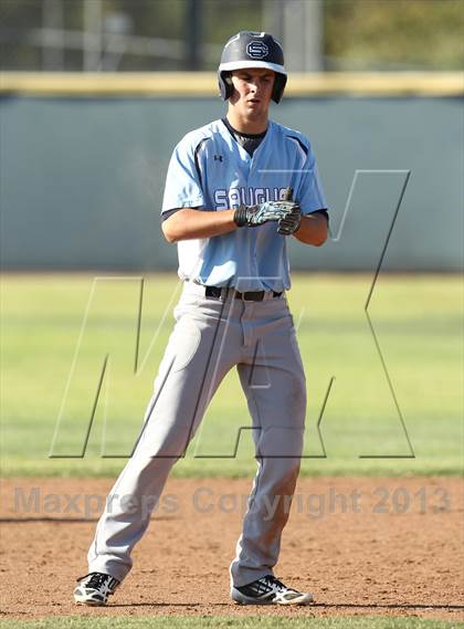Thumbnail 2 in Crespi vs Saugus (VIBL Playoffs) photogallery.