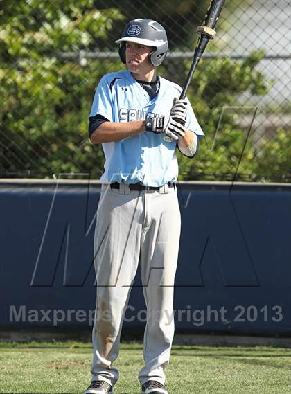 Thumbnail 3 in Crespi vs Saugus (VIBL Playoffs) photogallery.