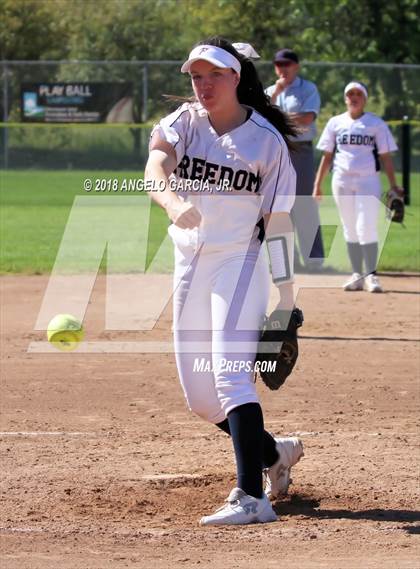 Thumbnail 3 in Foothill vs Freedom (Livermore Stampede Final) photogallery.