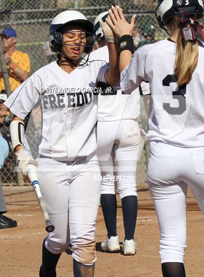 Thumbnail 3 in Foothill vs Freedom (Livermore Stampede Final) photogallery.