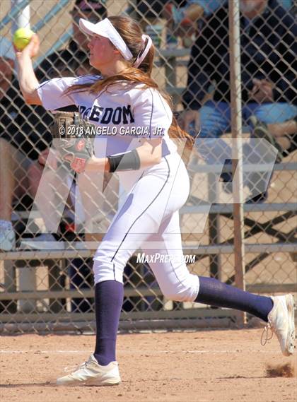 Thumbnail 3 in Foothill vs Freedom (Livermore Stampede Final) photogallery.