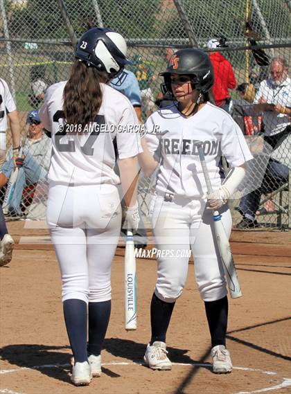 Thumbnail 2 in Foothill vs Freedom (Livermore Stampede Final) photogallery.