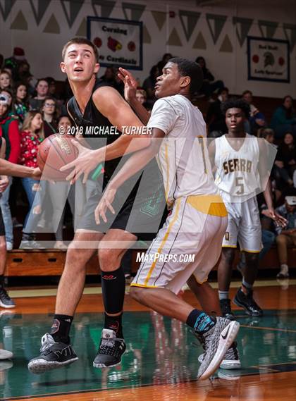 Thumbnail 1 in Red Bluff vs Serra  (Holiday Classic Tournament ) photogallery.