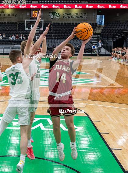 Thumbnail 3 in South Summit vs. Juab (UHSAA 3A Quarterfinal) photogallery.