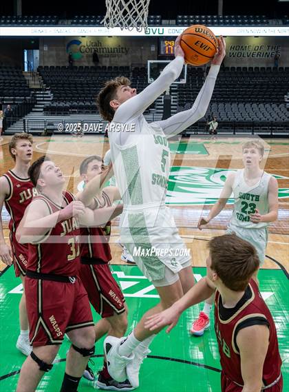 Thumbnail 2 in South Summit vs. Juab (UHSAA 3A Quarterfinal) photogallery.