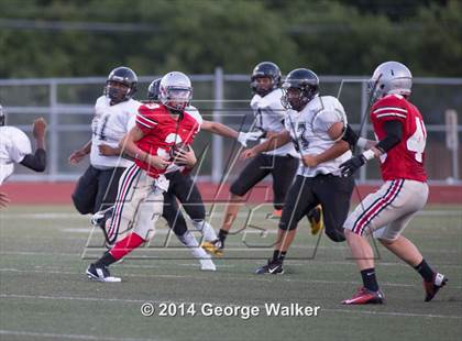Thumbnail 2 in Marcus Freshmen Red vs Mansfield photogallery.