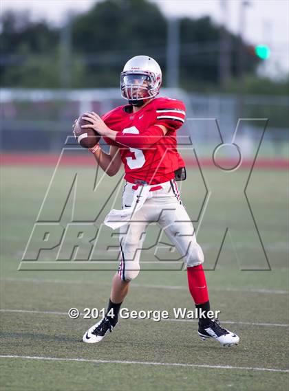 Thumbnail 2 in Marcus Freshmen Red vs Mansfield photogallery.