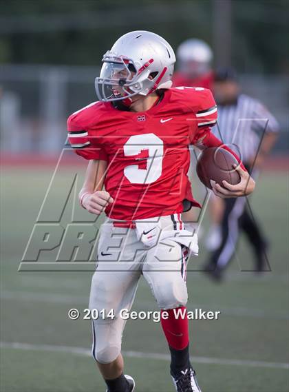 Thumbnail 2 in Marcus Freshmen Red vs Mansfield photogallery.
