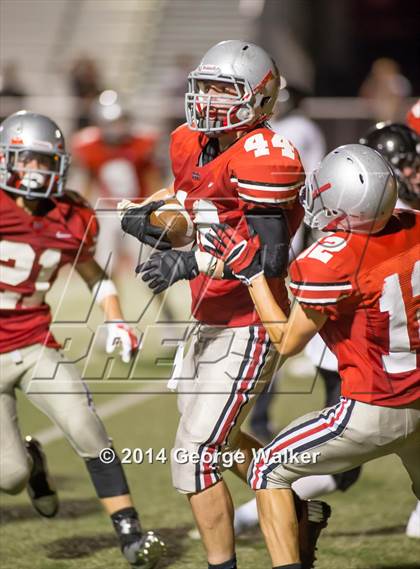 Thumbnail 1 in Marcus Freshmen Red vs Mansfield photogallery.