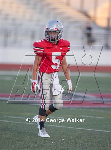 Thumbnail 1 in Marcus Freshmen Red vs Mansfield photogallery.