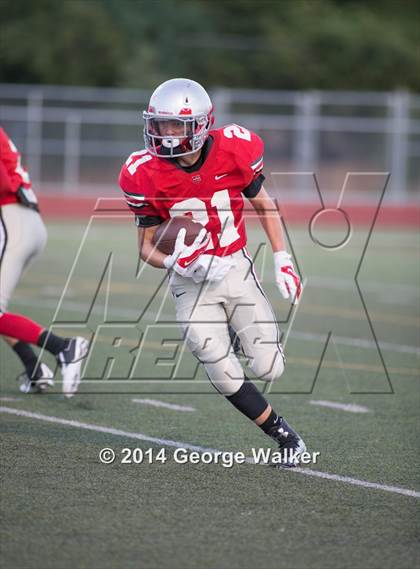 Thumbnail 1 in Marcus Freshmen Red vs Mansfield photogallery.