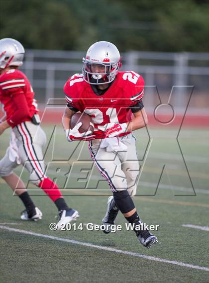 Thumbnail 3 in Marcus Freshmen Red vs Mansfield photogallery.