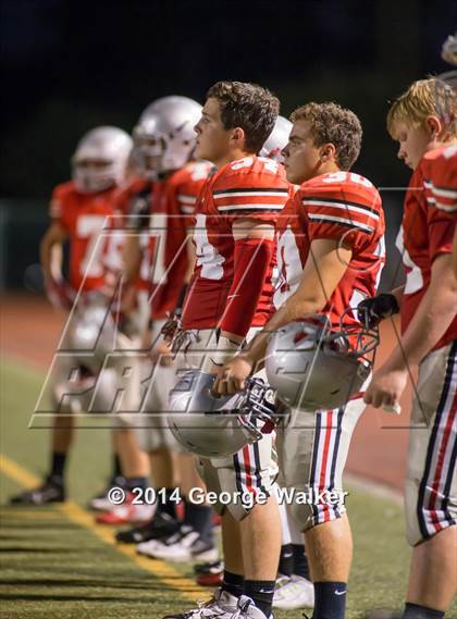 Thumbnail 1 in Marcus Freshmen Red vs Mansfield photogallery.