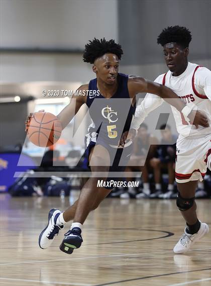 Thumbnail 3 in Carmel Christian vs. Davidson Day photogallery.