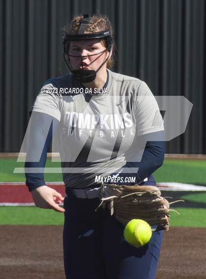 Thumbnail 2 in Tompkins vs A&M Consolidated (Scrimmage) photogallery.