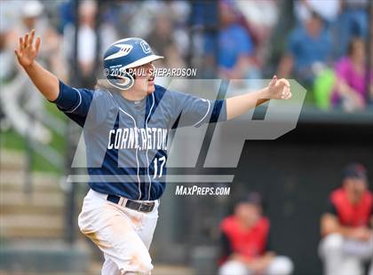 Thumbnail 3 in Cornerstone Christian Academy vs. Haxtun - (CHSAA 1A Semifinal) photogallery.