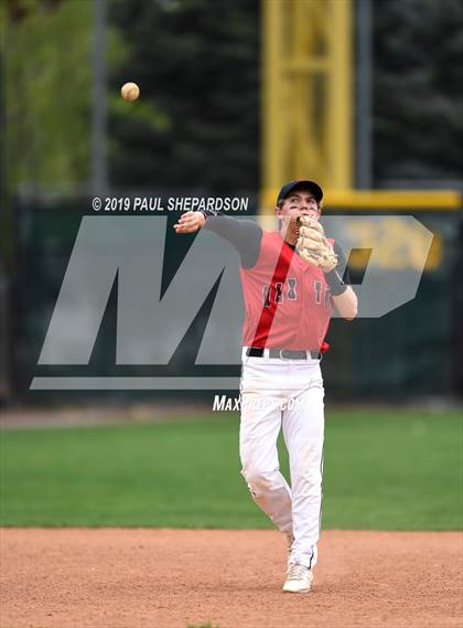 Thumbnail 2 in Cornerstone Christian Academy vs. Haxtun - (CHSAA 1A Semifinal) photogallery.