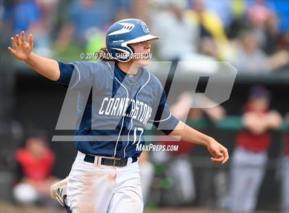 Thumbnail 2 in Cornerstone Christian Academy vs. Haxtun - (CHSAA 1A Semifinal) photogallery.