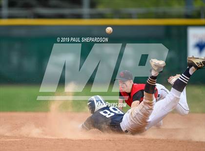 Thumbnail 1 in Cornerstone Christian Academy vs. Haxtun - (CHSAA 1A Semifinal) photogallery.