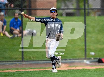 Thumbnail 3 in Cornerstone Christian Academy vs. Haxtun - (CHSAA 1A Semifinal) photogallery.
