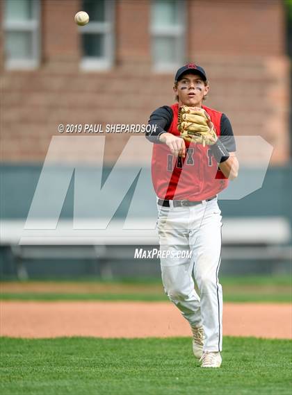 Thumbnail 3 in Cornerstone Christian Academy vs. Haxtun - (CHSAA 1A Semifinal) photogallery.