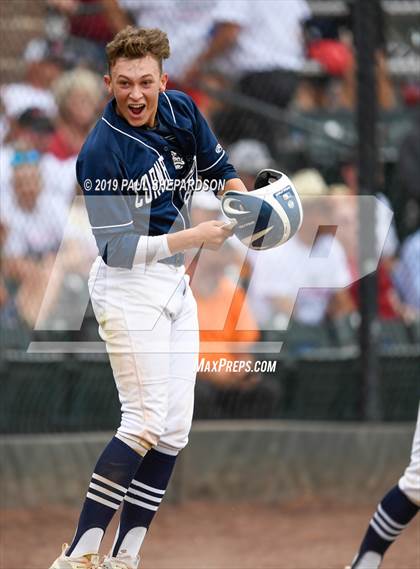 Thumbnail 3 in Cornerstone Christian Academy vs. Haxtun - (CHSAA 1A Semifinal) photogallery.