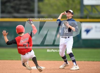 Thumbnail 3 in Cornerstone Christian Academy vs. Haxtun - (CHSAA 1A Semifinal) photogallery.