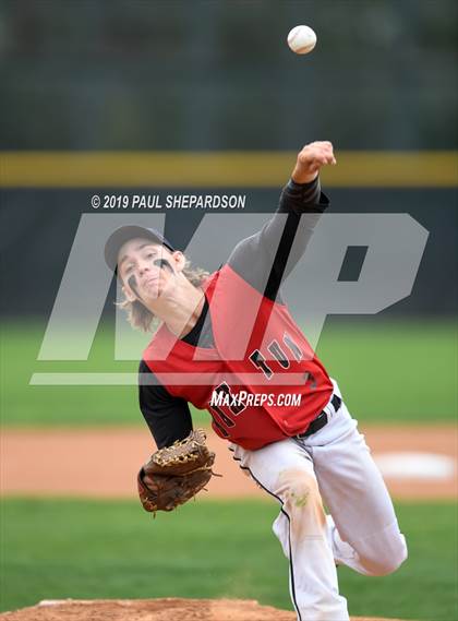 Thumbnail 1 in Cornerstone Christian Academy vs. Haxtun - (CHSAA 1A Semifinal) photogallery.