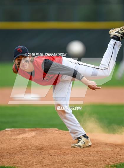 Thumbnail 3 in Cornerstone Christian Academy vs. Haxtun - (CHSAA 1A Semifinal) photogallery.