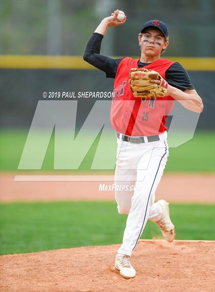 Thumbnail 3 in Cornerstone Christian Academy vs. Haxtun - (CHSAA 1A Semifinal) photogallery.