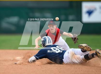 Thumbnail 1 in Cornerstone Christian Academy vs. Haxtun - (CHSAA 1A Semifinal) photogallery.