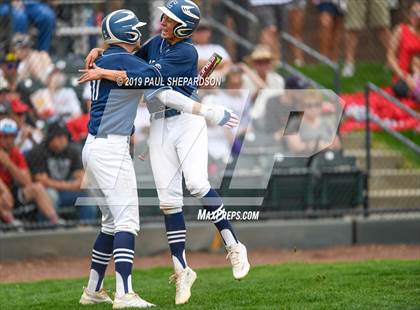 Thumbnail 2 in Cornerstone Christian Academy vs. Haxtun - (CHSAA 1A Semifinal) photogallery.