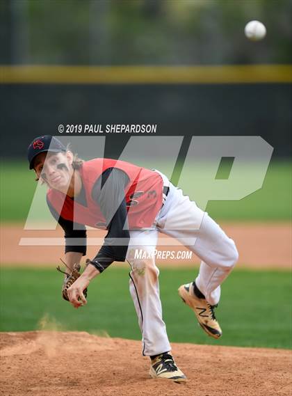Thumbnail 2 in Cornerstone Christian Academy vs. Haxtun - (CHSAA 1A Semifinal) photogallery.
