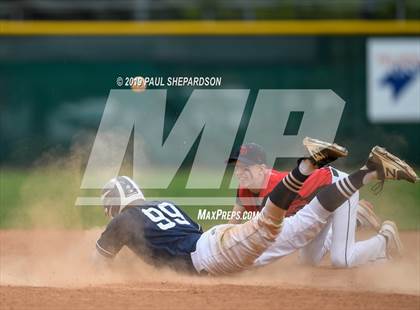 Thumbnail 3 in Cornerstone Christian Academy vs. Haxtun - (CHSAA 1A Semifinal) photogallery.
