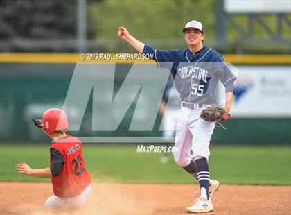 Thumbnail 3 in Cornerstone Christian Academy vs. Haxtun - (CHSAA 1A Semifinal) photogallery.