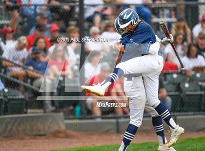 Thumbnail 1 in Cornerstone Christian Academy vs. Haxtun - (CHSAA 1A Semifinal) photogallery.