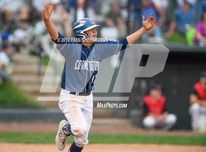 Thumbnail 2 in Cornerstone Christian Academy vs. Haxtun - (CHSAA 1A Semifinal) photogallery.