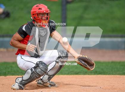 Thumbnail 2 in Cornerstone Christian Academy vs. Haxtun - (CHSAA 1A Semifinal) photogallery.