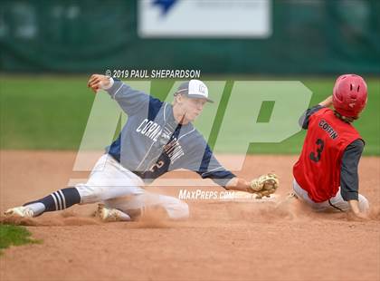 Thumbnail 2 in Cornerstone Christian Academy vs. Haxtun - (CHSAA 1A Semifinal) photogallery.