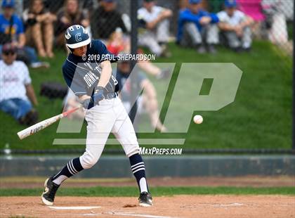 Thumbnail 1 in Cornerstone Christian Academy vs. Haxtun - (CHSAA 1A Semifinal) photogallery.