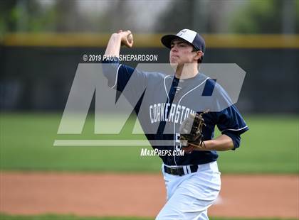 Thumbnail 1 in Cornerstone Christian Academy vs. Haxtun - (CHSAA 1A Semifinal) photogallery.