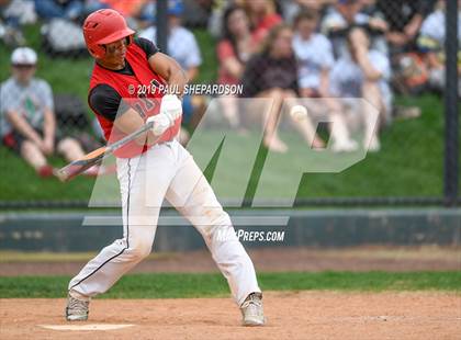 Thumbnail 1 in Cornerstone Christian Academy vs. Haxtun - (CHSAA 1A Semifinal) photogallery.