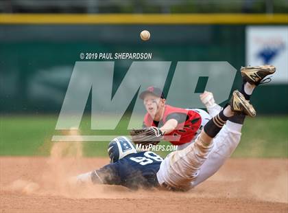 Thumbnail 3 in Cornerstone Christian Academy vs. Haxtun - (CHSAA 1A Semifinal) photogallery.