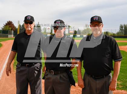 Thumbnail 2 in Cornerstone Christian Academy vs. Haxtun - (CHSAA 1A Semifinal) photogallery.