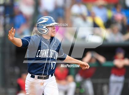 Thumbnail 1 in Cornerstone Christian Academy vs. Haxtun - (CHSAA 1A Semifinal) photogallery.