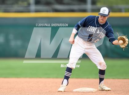 Thumbnail 2 in Cornerstone Christian Academy vs. Haxtun - (CHSAA 1A Semifinal) photogallery.