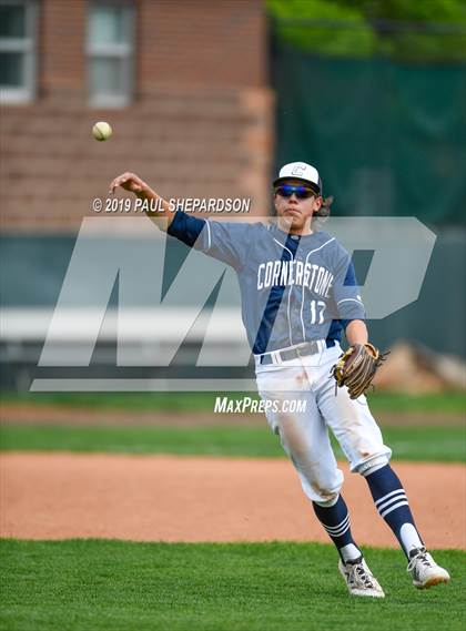 Thumbnail 1 in Cornerstone Christian Academy vs. Haxtun - (CHSAA 1A Semifinal) photogallery.